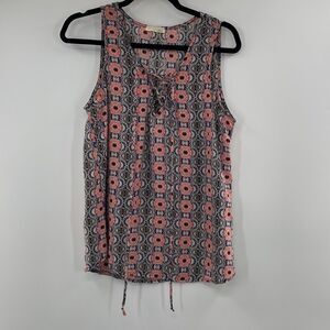 Jella C. Floral top size: small